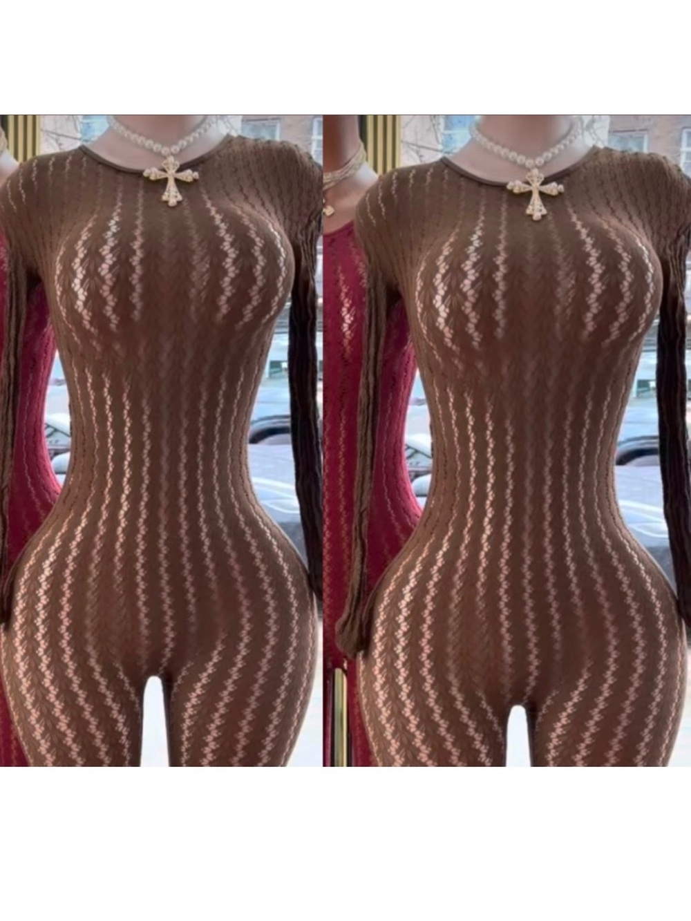 Brown Jumpsuit